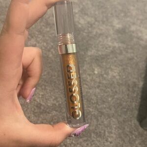 Sephora brand shimmery gold lipgloss